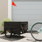 Bike Trailer Black 45 kg Iron 94094