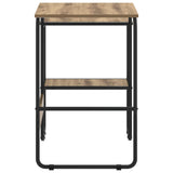Desk with Storage Artisan Oak 100 x 50 x 75 cm 8007995