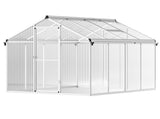 8 x 6ft Aluminium Frame Greenhouse T3398P315932
