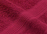 8 Piece Towel Set "FROGN" Bordeaux 360 gsm 137064