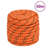 Boat Rope Orange 18 mm 50 m Polypropylene 152683