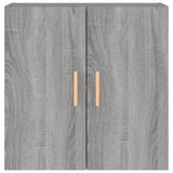Wall Cabinet Grey Sonoma 60x30x60 cm Engineered Wood 817592