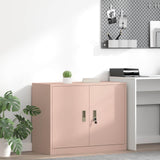 Storage Cabinet Pink 90 x 40 x 70 cm Steel 891635