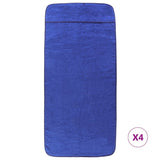 Beach Towels 4 pcs Royal Blue 60x135 cm Fabric 400 GSM 3157058