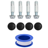 Solar Shower with Shower Head PVC, ABS, Zinc Alloy Black 42039808