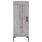 Highboard Grey Sonoma 34.5x34x180 cm Engineered Wood 3200455