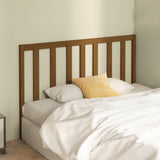 Bed Headboard Honey Brown 166x4x100 cm Solid Wood Pine 817703