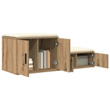 Storage Cabinet 2 pcs Artisan Oak 127 x 41 x 40 cm 866658