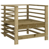 7 Piece Garden Lounge Set Impregnated Wood Pine 3186269