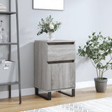 Sideboard Grey Sonoma 40x35x70 cm Engineered Wood 831176