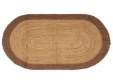 Area Rug Grey 152 x 245 cm Jute 42010703