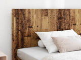 Bed Frame with Storage and Headboard Old Wood 90 x 200 cm 3414155