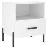 Bedside Cabinets 2 pcs White 40x35x47.5 cm Engineered Wood 827453