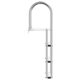 3-Step Dock Ladder Silver 45 x 11.5 x 134 cm Aluminum 42011353