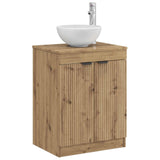 Bathroom Cabinet Artisan Oak 54 x 41 x 70 cm Engineered Wood 890157