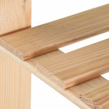 5-Tier Storage Rack 80x28.5x170 cm Solid Pinewood 327320