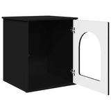 Cat House Black 53 x 52 x 62 cm Engineered Wood 8000708