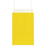 Paper Bags 250 pcs with Handles Yellow 26x17x25 cm 4102011