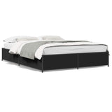 Bed Frame without Mattress Black 120x190 cm Small Double 3279862