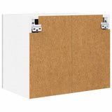 Hanging Cabinet 2 pcs Concrete Grey and White 50 x 31 x 40 cm 884153