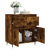 Sideboard Smoked Oak 60x35x70 cm Engineered Wood 831113