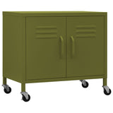 Storage Cabinet Olive Green 60x35x56 cm Steel 336261