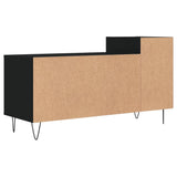 TV Cabinet Black 100x35x55 cm Engineered Wood 831317