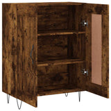 Sideboard Smoked oak 69.5 x 34 x 90 cm Engineered wood 830193