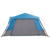 Instant Tent Blue 10-Person 185T Polyester with PU Coating 42017488