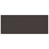 Garden Dining Table Brown 250 x 100 x 73 cm Poly Rattan 871693