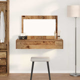 Dressing Table Brown 100 x 40 x 70 cm Engineered Wood 865215