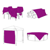 Clear Tarpaulin with Eyelets 2x3 m PVC 4018592