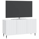 TV Cabinet White 99 x 34.5 x 52 cm Engineered Wood 894485