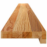Window Sills 2 pcs Light Brown 160x15x2 cm Solid Wood Oak 4009132