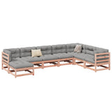 8 Piece Garden Sofa Set Solid Wood Douglas Fir 3299576
