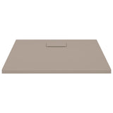 148925 Shower Base Tray SMC Brown 90x90 cm