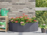 Planter Anthracite 90 x 45 x 35 cm Steel 883691