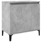 Sink Cabinet Concrete Grey 58x33x60 cm Engineered Wood 857116