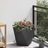 Planter Black 40 x 40 x 40 cm Steel 883822