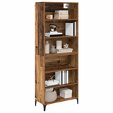 Highboard Old Wood 69.5 x 34 x 180 cm Engineered Wood 3415736