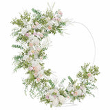 Wedding Arch White 195 x 35 x 211 cm Steel 42023033
