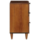 Bedside Cabinet Brown 50 x 33 x 62 cm Solid Mango Wood 4018233