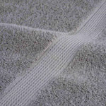 12 Piece Premium Towel Set SOLUND Grey 600 gsm 137577