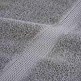 12 Piece Premium Towel Set SOLUND Grey 600 gsm 137577
