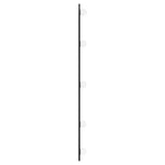 ZNTS Wall Mirror with LED Lights 35x80 cm Glass Oval 3189162