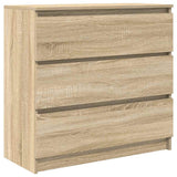 Sideboard Sonoma Oak 80x35x76 cm Engineered Wood 861735