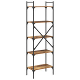 Bookcase Old Wood 56 x 32 x 174 cm Engineered Wood 882146