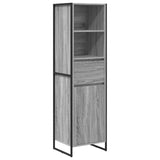 Book Cabinet Grey Sonoma 43 x 36 x 150.5 cm Engineered Wood 886627
