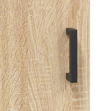 Wall Cabinet Sonoma Oak 60x31x60 cm Engineered Wood 829967