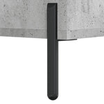 Highboard Concrete Grey 69.5x34x180 cm Engineered Wood 3189969